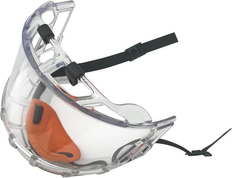 VPRO Ice Hockey Helmet Face Mask Cage Visor Shield Combo - Image 3